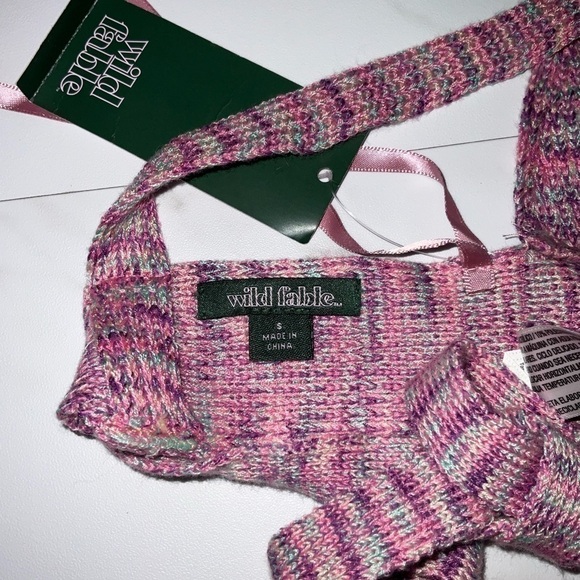 Wild Fable bodycon skirt & triangle sweater top set - Picture 7 of 8